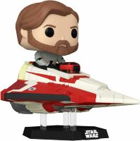 Фігурка Funko Star Wars OBI-Wan Kenobi in Delta 7 Jedi Starfighter фанко Обіван Кенобі Exclusive 641