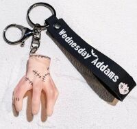Брелок підвіска на рюкзак Wednesday Addams 3D Keychain Венсдей Аддамс Рука Річ